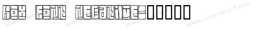 Box Font Negative字体转换